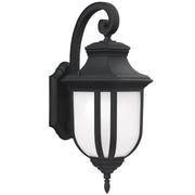 Childress Large Outdoor Wall Lantern in Black