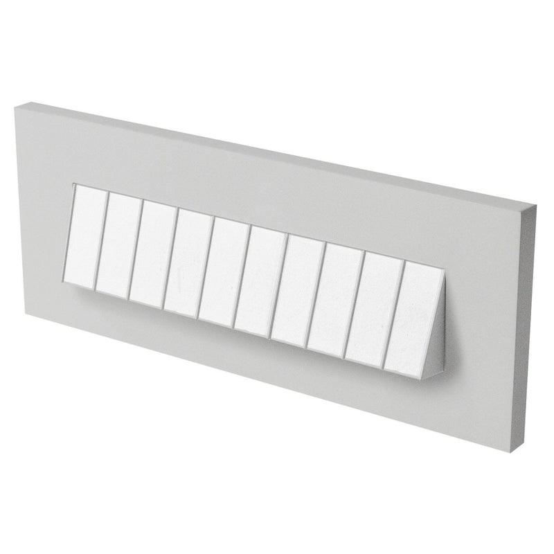 LED Brick Light 94403S in Satin Nickel