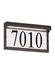 LED Address Light LED Address Light in Antique Bronze