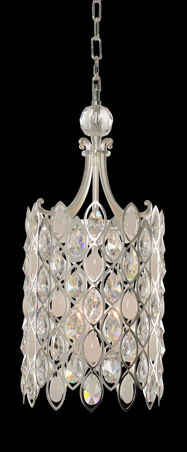 Prive 3-Light Pendant in Two Tone Silver