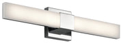 Neltev 24" LED Bath Vanity Light in Chrome