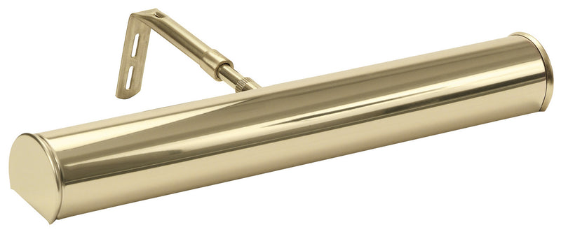 Advent 14 Inch Polished Brass Battery Operated LED Picture Light