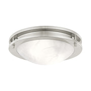 Ariel 2-Light 11" Flush Mount in Brushed Nickel