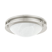 Ariel 2-Light 11" Flush Mount in Brushed Nickel