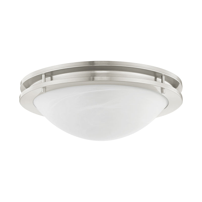 Ariel 3-Light 17" Flush Mount in Brushed Nickel