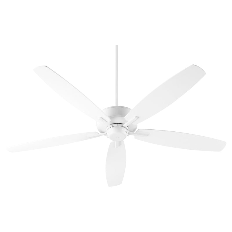 Breeze 60" 5-Blade Ceiling Fan in Studio White