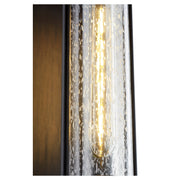 Roope 18" Outdoor Wall Lantern in Textured Black