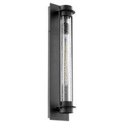 Roope 24" Outdoor Wall Lantern in Textured Black