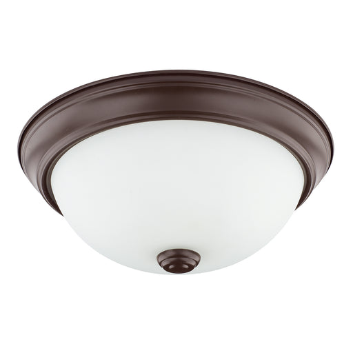 Bates 2-Light Flush Mount in Bronze - Lamps Expo