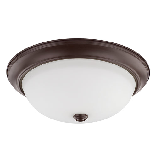 Bates 3-Light Flush Mount in Bronze - Lamps Expo
