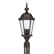 Carriage House 3-Light Outdoor Post Lantern - Lamps Expo