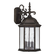 Main Street 3-Light Outdoor Wall Lantern - Lamps Expo