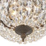 Waltham 2 Light 10" Flush Mount in English Bronze