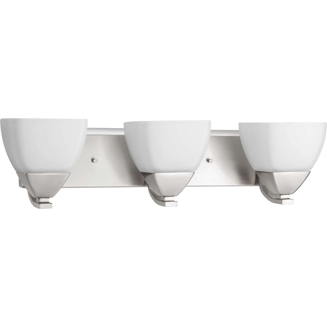 Appeal Three Light Bath Bracket in Brushed Nickel