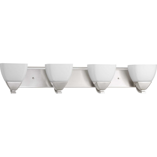 Appeal Four Light Bath Bracket in Brushed Nickel