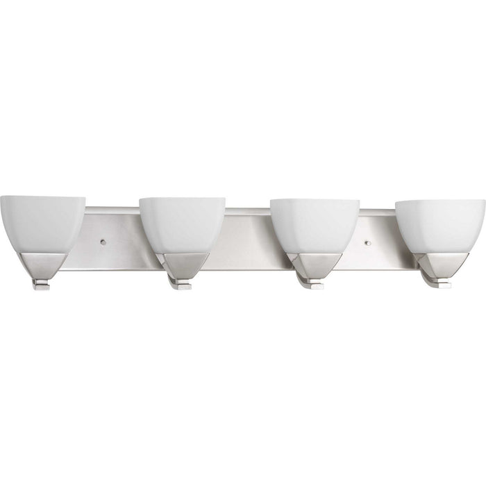 Appeal Four Light Bath Bracket in Brushed Nickel