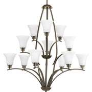 Joy 12-Light Chandelier in Antique Bronze