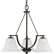 Bravo 3-Light Chandelier in Antique Bronze