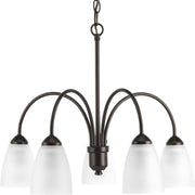 Gather 5-Light 23" Chandelier in Antique Bronze