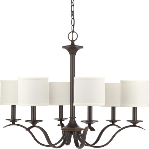 Inspire 6-Light Chandelier in Antique Bronze