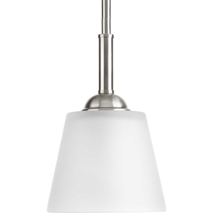 Arden One Light Pendant in Brushed Nickel