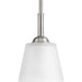 Arden One Light Pendant in Brushed Nickel