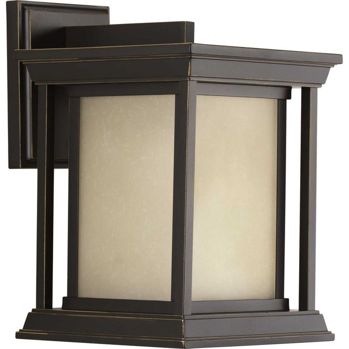 Endicott One Light Wall Lantern in Antique Bronze