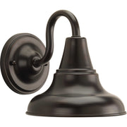 District Medium Outdoor Wall Sconce in Antique Bronze