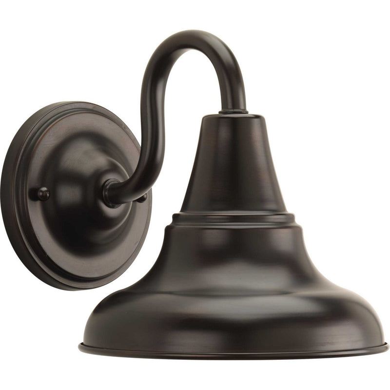District Medium Outdoor Wall Sconce in Antique Bronze