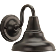 District Medium Outdoor Wall Sconce in Antique Bronze