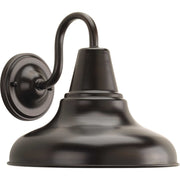 District Large Outdoor Wall Sconce in Antique Bronze
