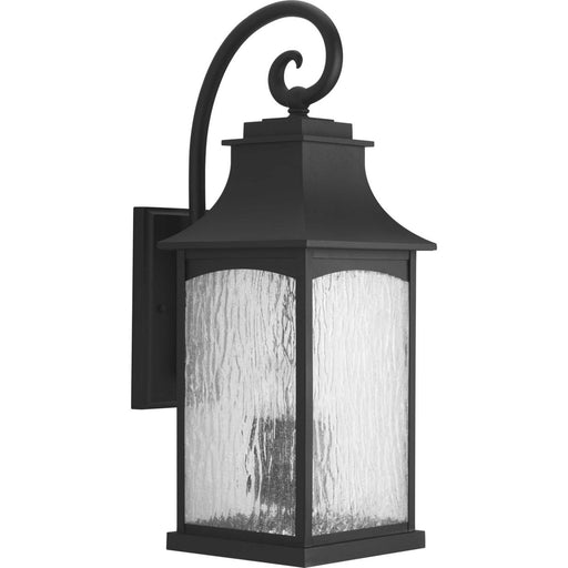 Maison Three Light Large Wall Lantern in Black