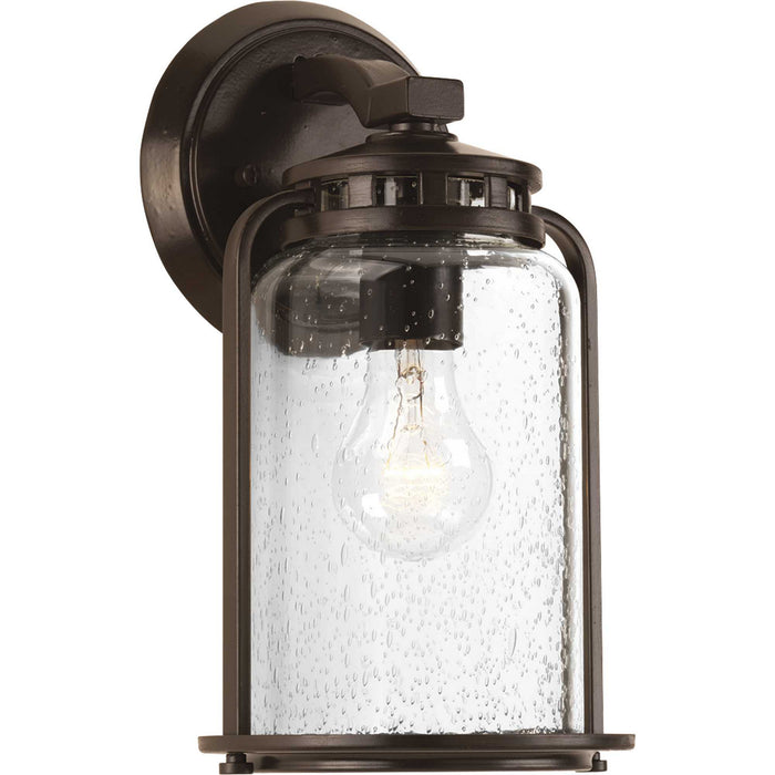 Botta One Light Wall Lantern in Antique Bronze