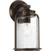 Botta One Light Wall Lantern in Antique Bronze