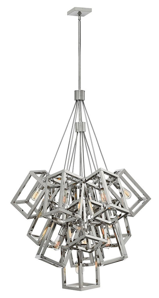 Ensemble 13-Light Pendant in Polished Nickel