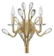 Eve 2-Light Wall Sconce in Champagne Gold