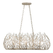 Bask 6-Light Linear Pendant in Gold Dust with Premium Pre-Installed Crystal - Lamps Expo