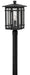 Tucker Large Post or Pier Mount Lantern in Museum Black