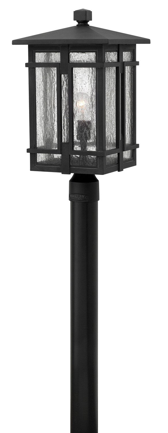 Tucker Outdoor Post Light in Museum Black