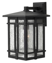 Tucker Medium Outdoor Wall Lantern in Museum Black