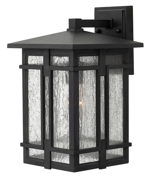 Tucker Medium Outdoor Wall Lantern in Museum Black