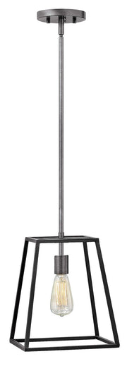 Fulton Mini Pendant in Aged Zinc