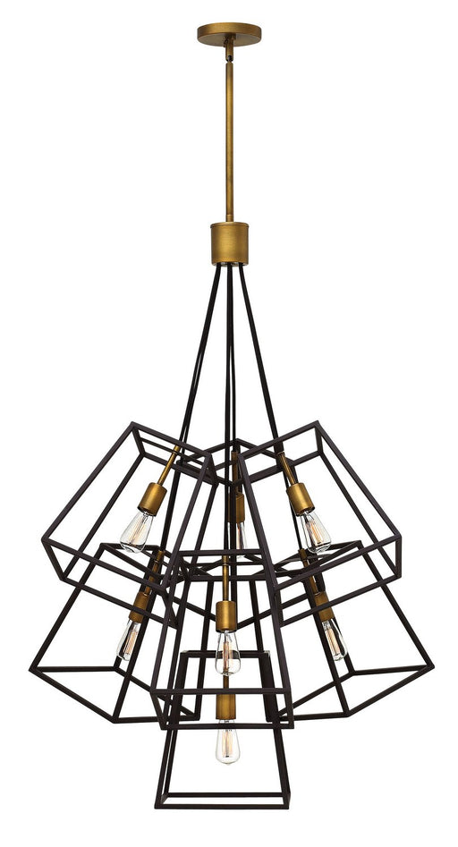 Fulton 7-Light Pendant in Bronze