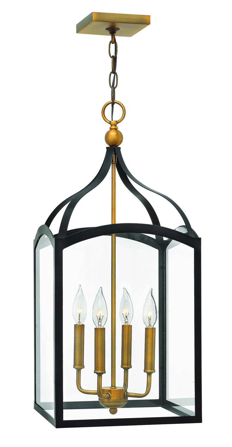 Clarendon 4-Light 12" Chandelier in Bronze