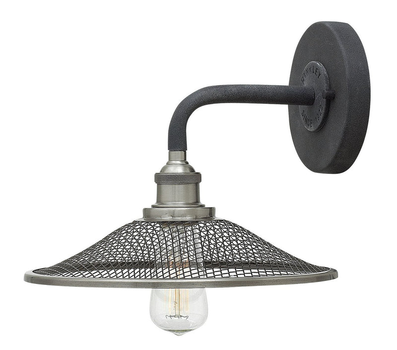 Rigby Wall Sconce in Aged Zinc