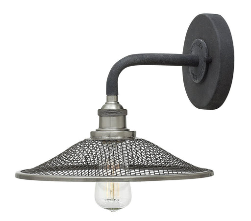 Rigby Wall Sconce in Aged Zinc