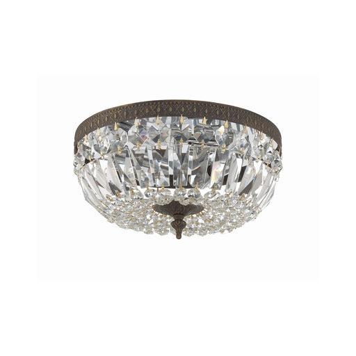 Waltham 3 Light 12" Flush Mount in English Bronze