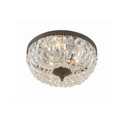 Waltham 3 Light 12" Flush Mount in English Bronze
