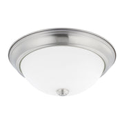Bates 2-Light Flush Mount in Brushed Nickel - Lamps Expo