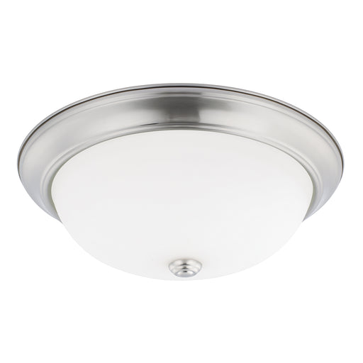 Bates 3-Light Flush Mount in Brushed Nickel - Lamps Expo